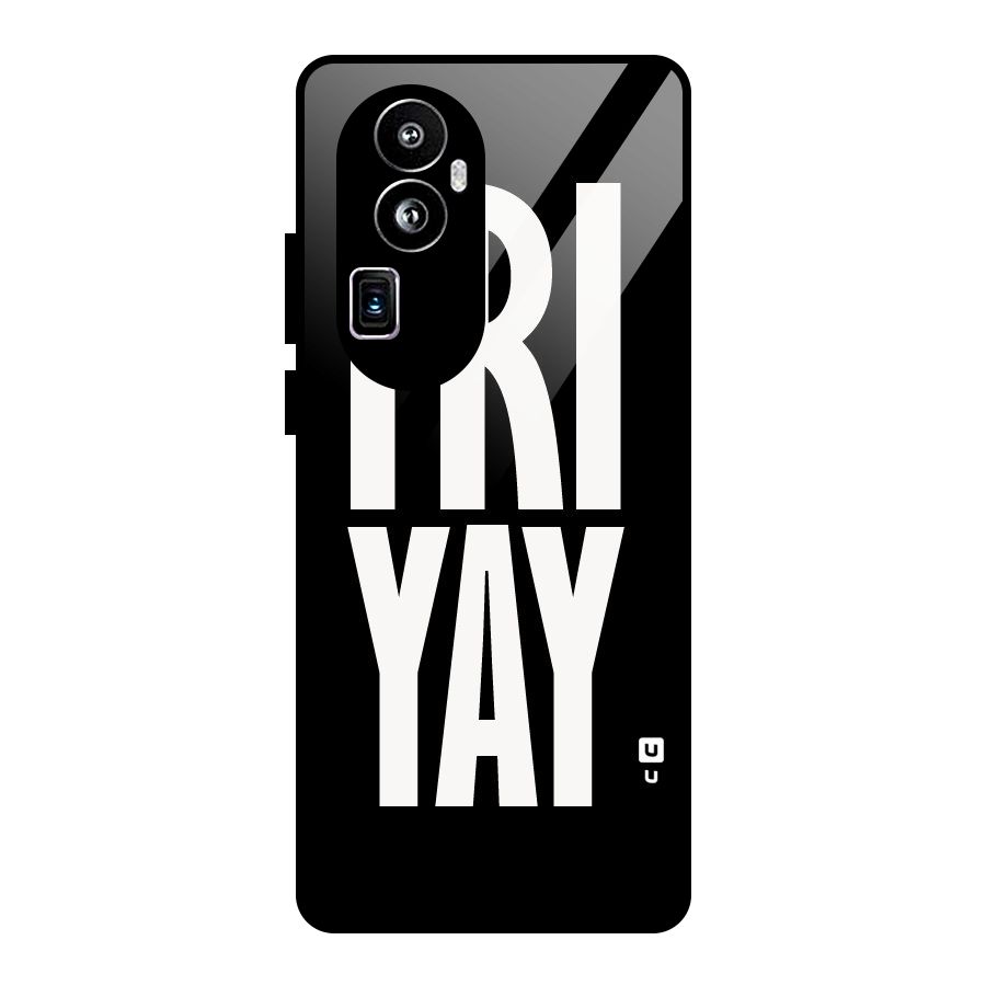 Fri Yay Glass Back Case for Oppo Reno10 Pro Plus