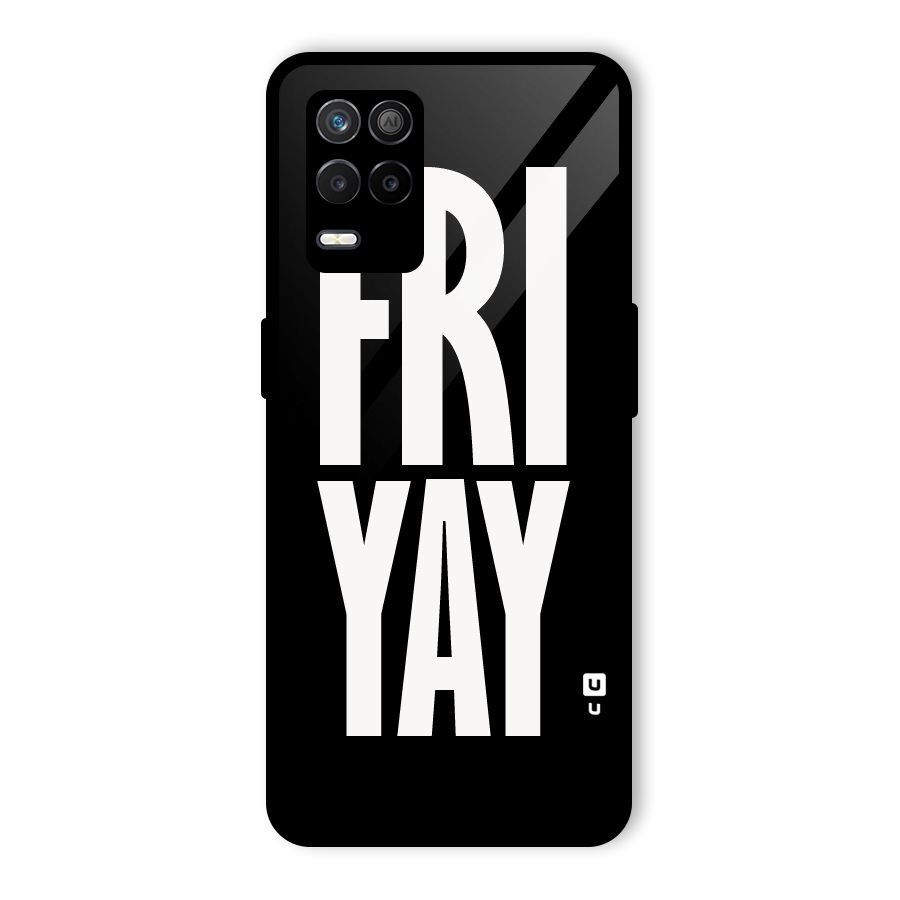 Fri Yay Glass Back Case for Realme 8s 5G