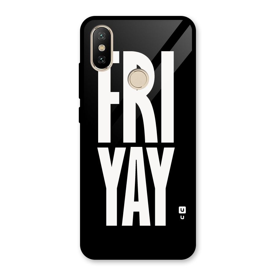 Fri Yay Glass Back Case for Redmi A2