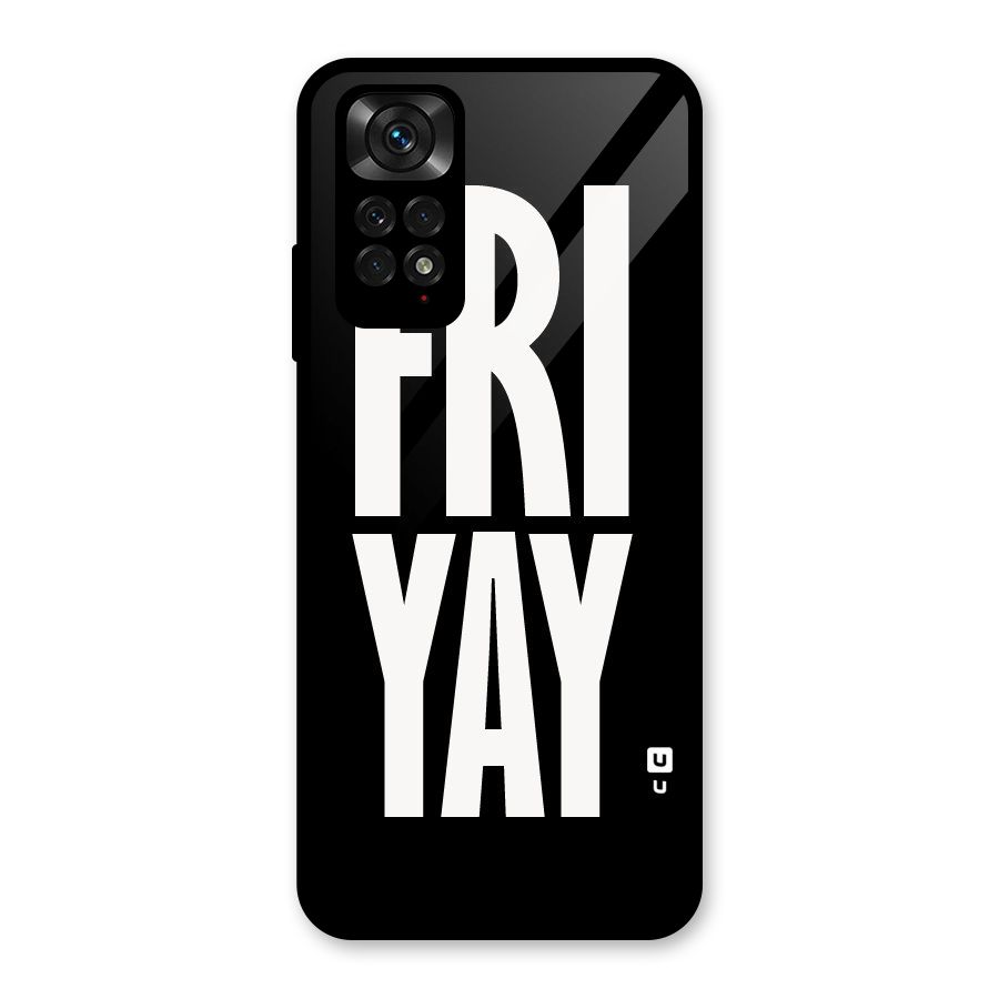 Fri Yay Glass Back Case for Redmi Note 11S