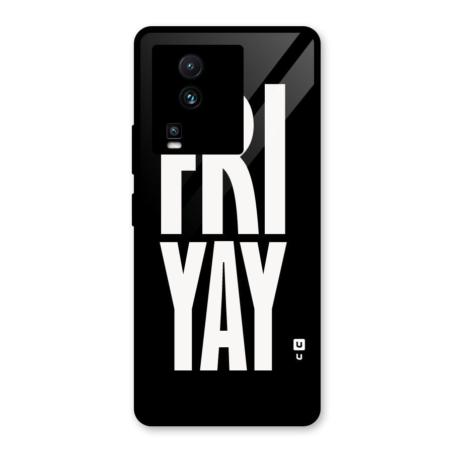 Fri Yay Glass Back Case for Vivo iQOO Neo 7 Pro
