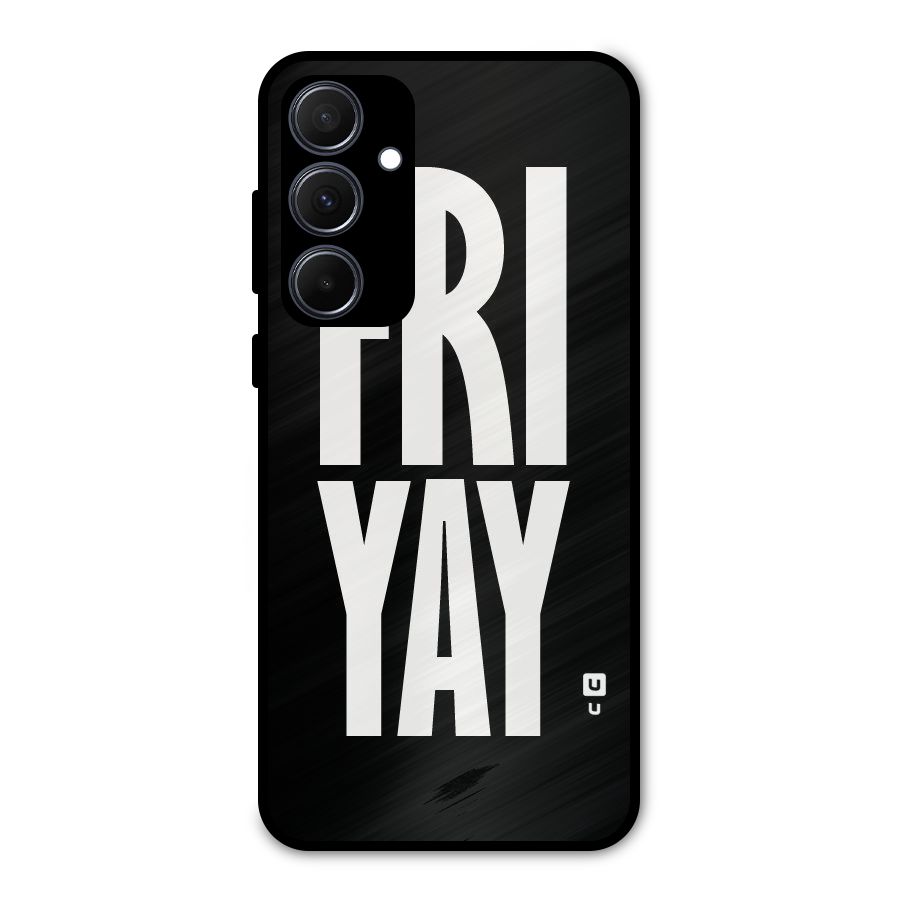 Fri Yay Metal Back Case for Galaxy A35