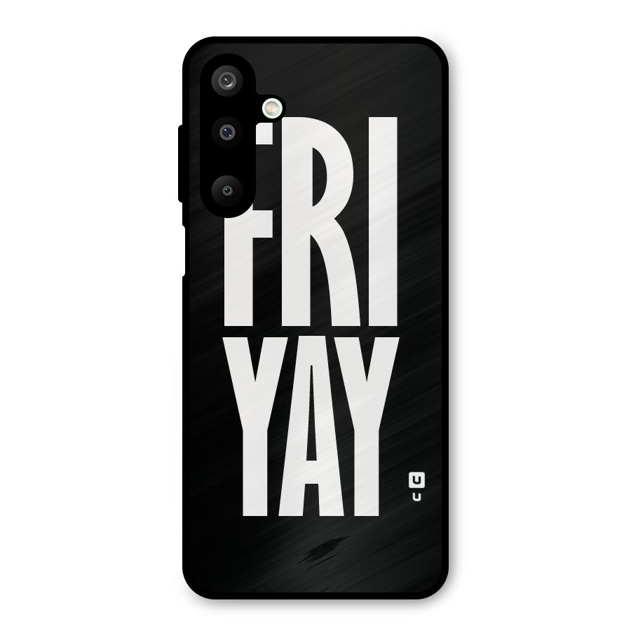 Fri Yay Metal Back Case for Galaxy M16
