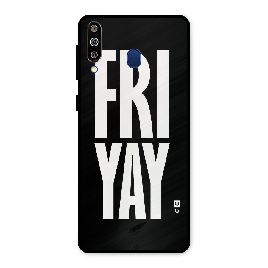 Fri Yay Metal Back Case for Galaxy M30