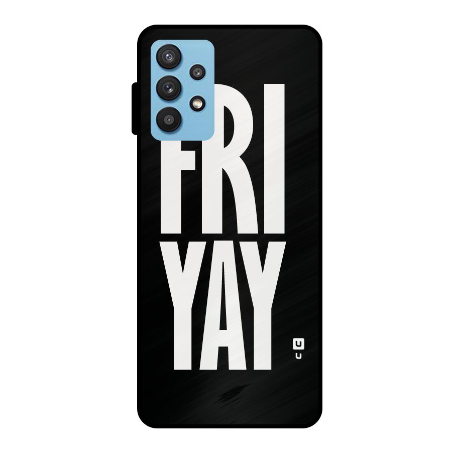 Fri Yay Metal Back Case for Galaxy M32 5G