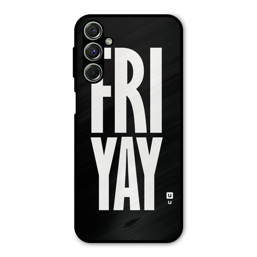 Fri Yay Metal Back Case for Galaxy M34