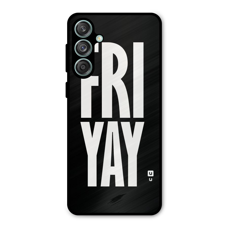 Fri Yay Metal Back Case for Galaxy M55 5G