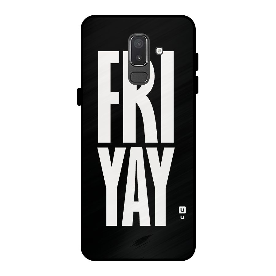 Fri Yay Metal Back Case for Galaxy On8 (2018)