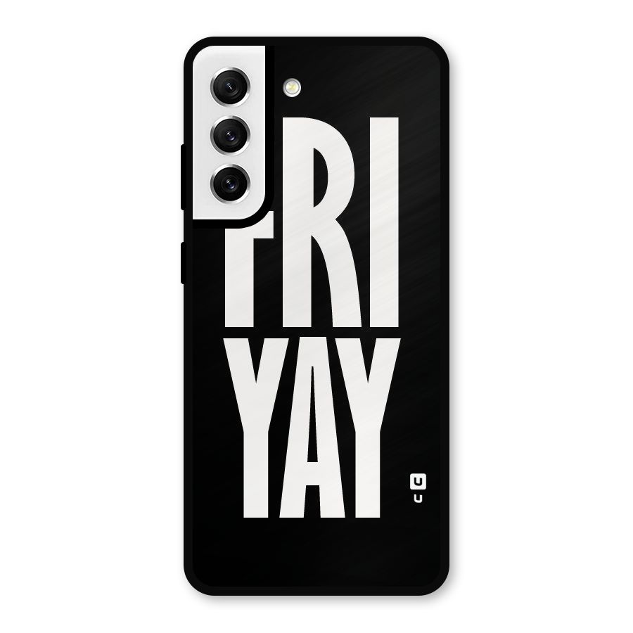 Fri Yay Metal Back Case for Galaxy S21 FE 5G