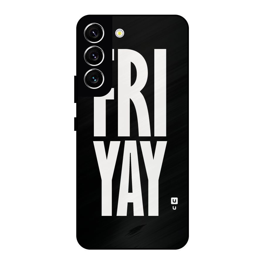 Fri Yay Metal Back Case for Galaxy S22 5G