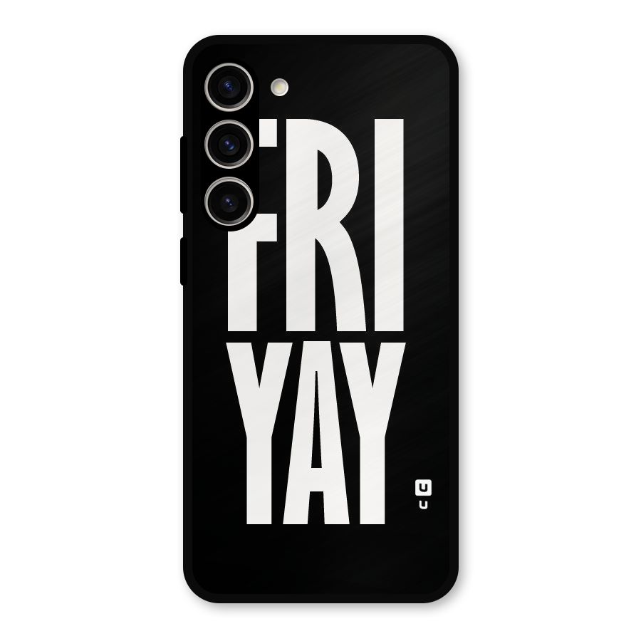 Fri Yay Metal Back Case for Galaxy S23 Plus