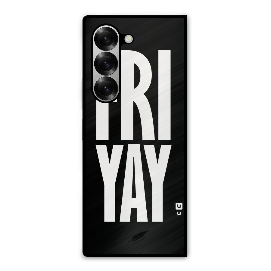 Fri Yay Metal Back Case for Galaxy Z Fold6