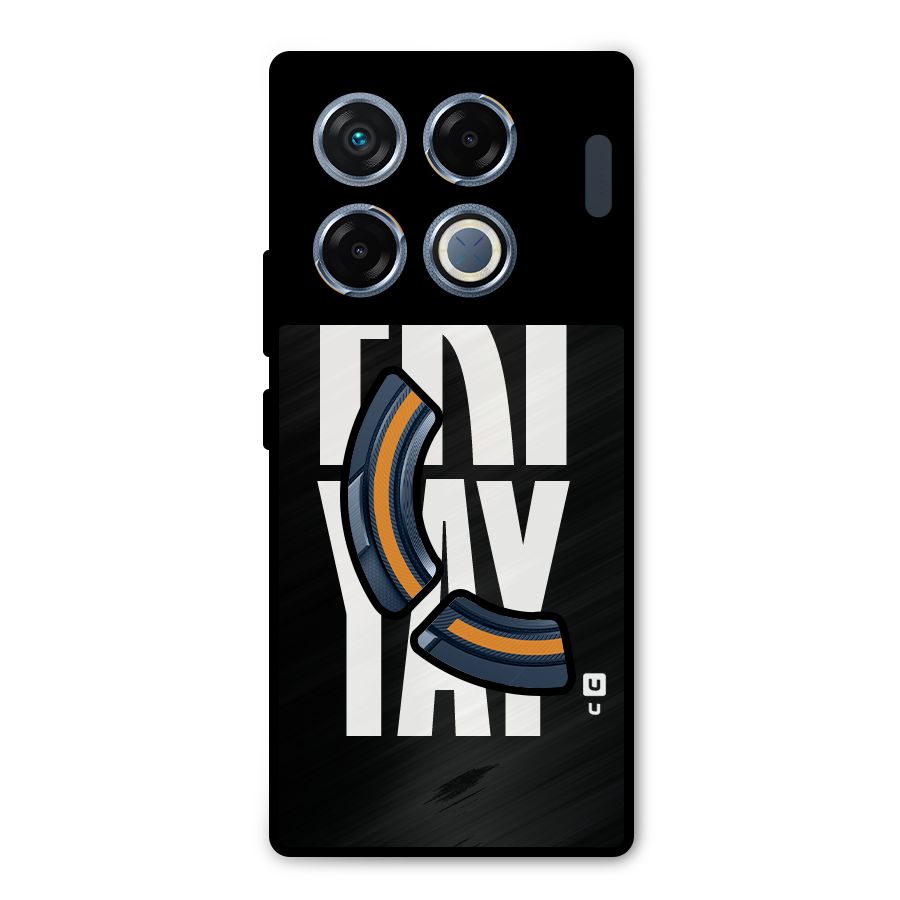 Fri Yay Metal Back Case for Infinix GT 20 Pro