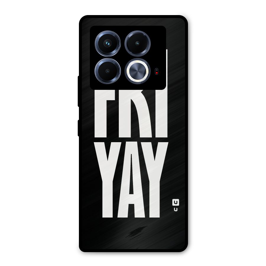 Fri Yay Metal Back Case for Infinix Note 40 5G