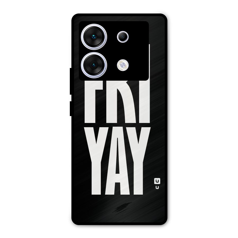 Fri Yay Metal Back Case for Infinix Zero 30 5G
