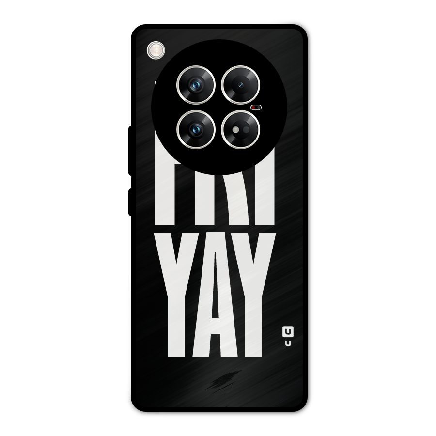 Fri Yay Metal Back Case for Infinix Zero 40 5G