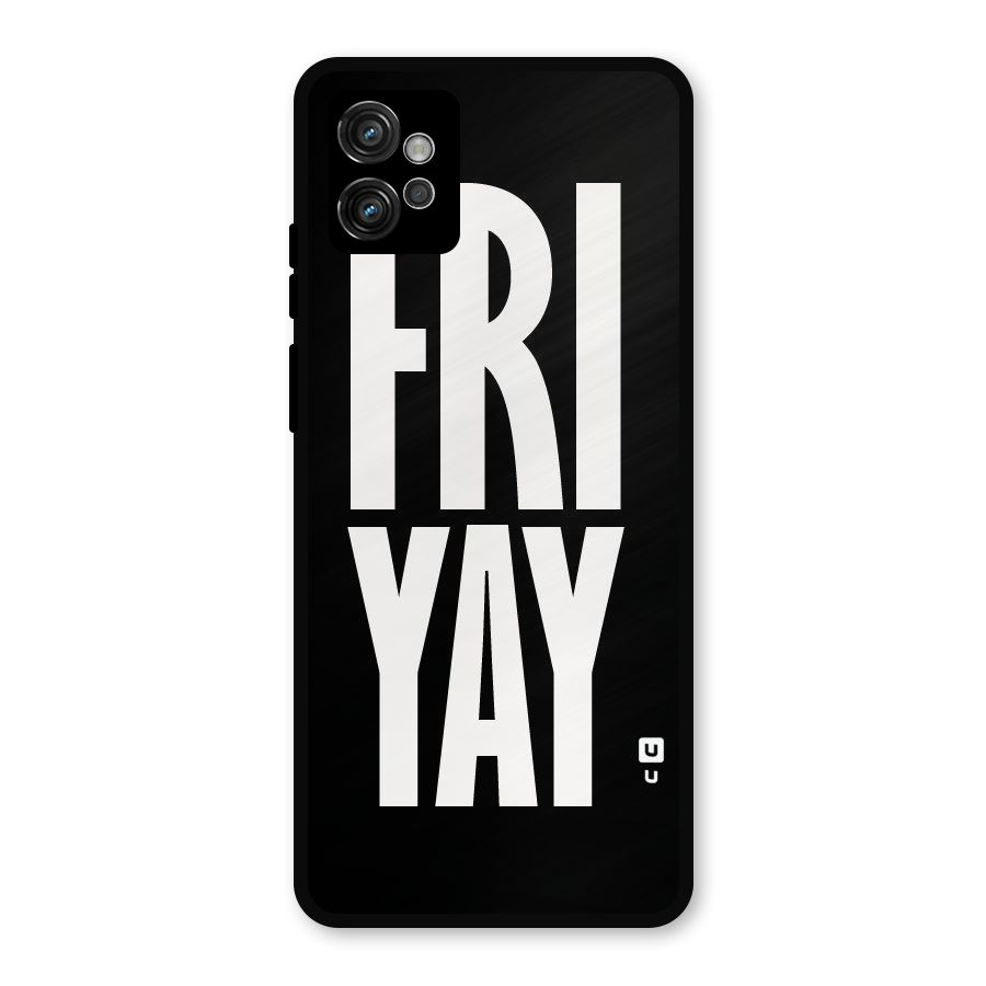 Fri Yay Metal Back Case for Moto G32