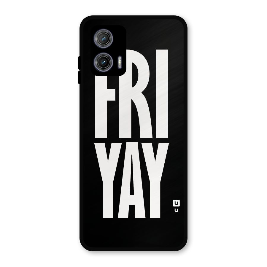 Fri Yay Metal Back Case for Moto G73