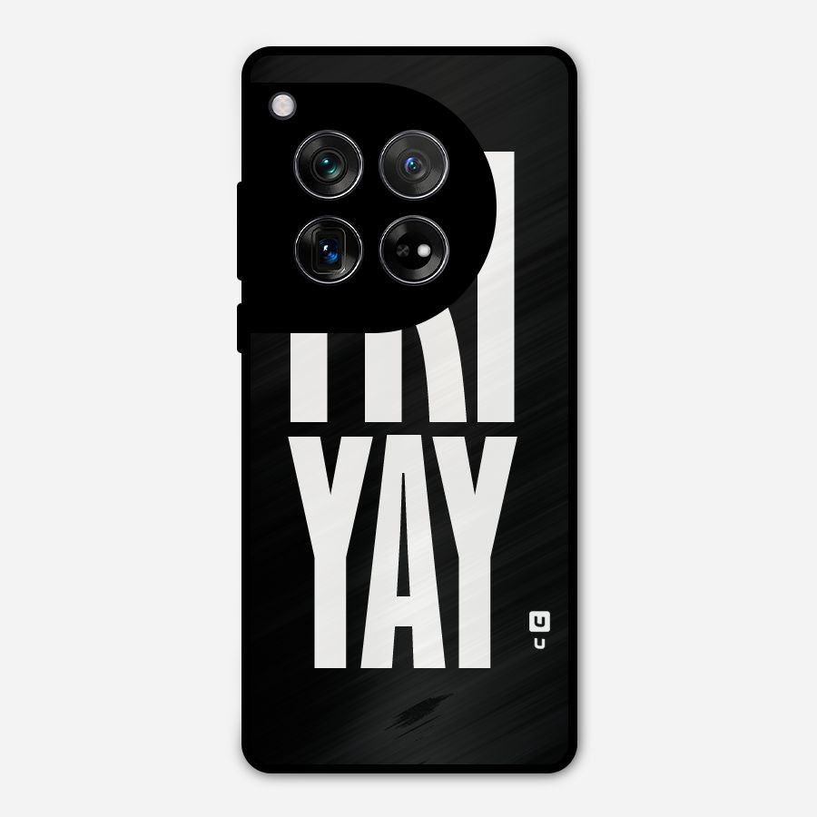 Fri Yay Metal Back Case for OnePlus 12