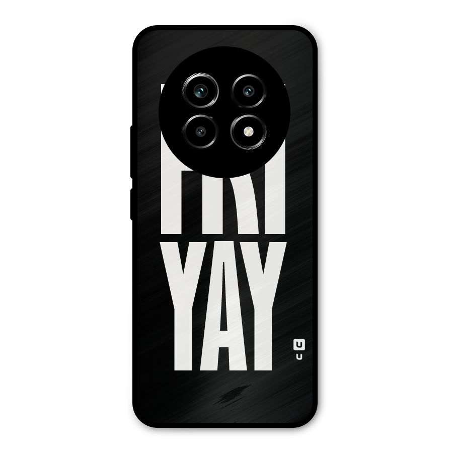 Fri Yay Metal Back Case for Realme 13 Pro