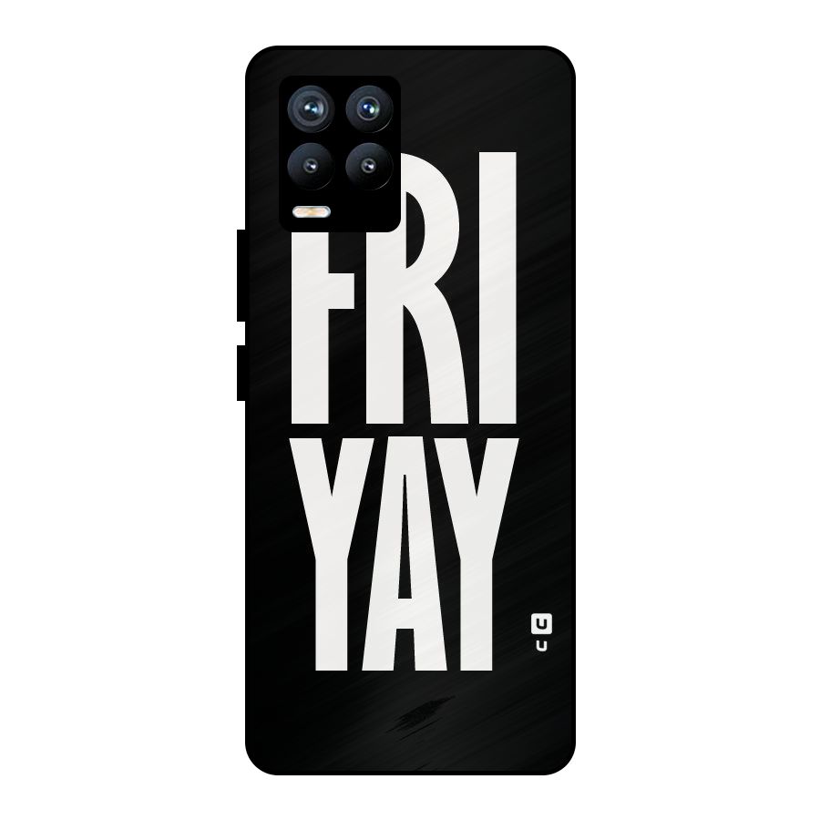 Fri Yay Metal Back Case for Realme 8 Pro