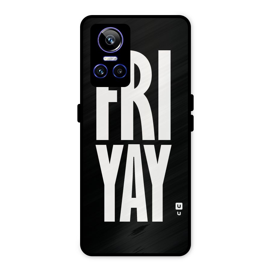 Fri Yay Metal Back Case for Realme GT Neo 3
