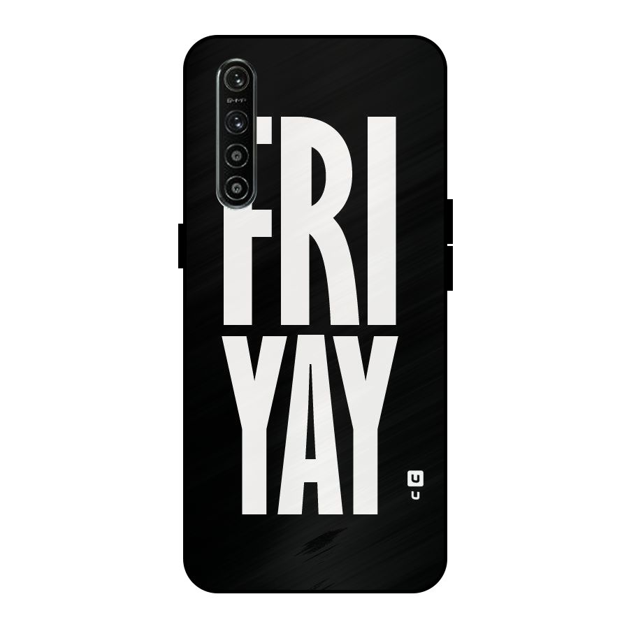 Fri Yay Metal Back Case for Realme XT