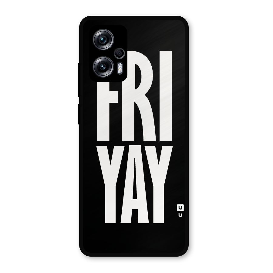 Fri Yay Metal Back Case for Redmi K50i