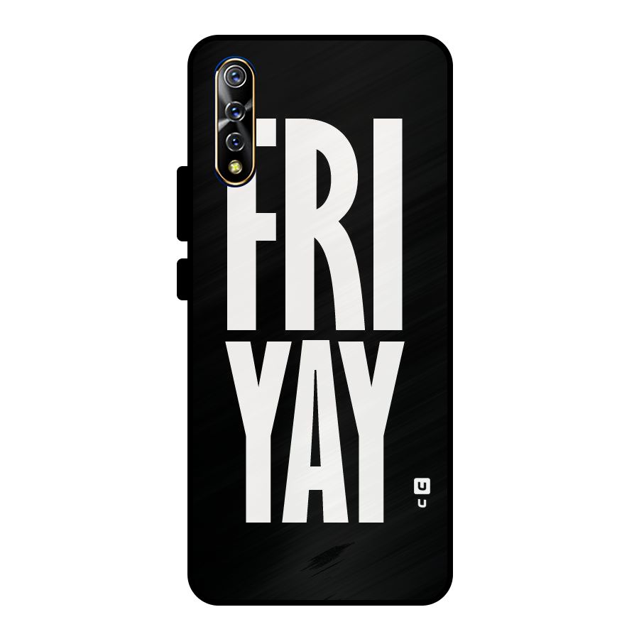 Fri Yay Metal Back Case for Vivo S1