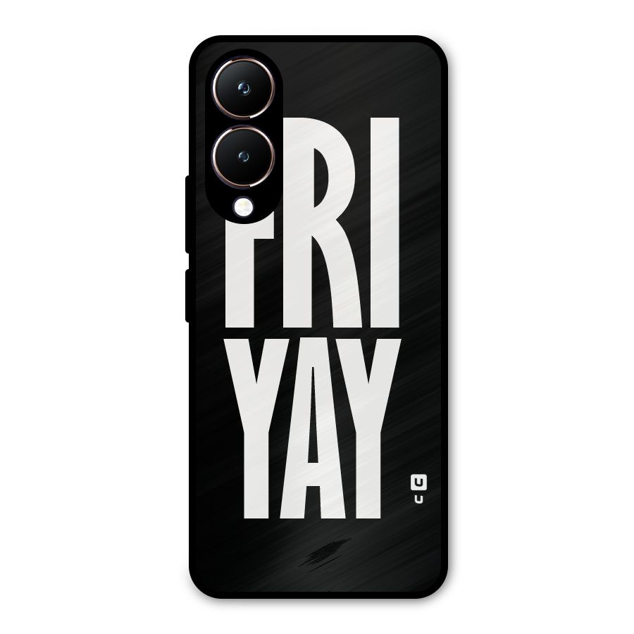 Fri Yay Metal Back Case for Vivo Y28