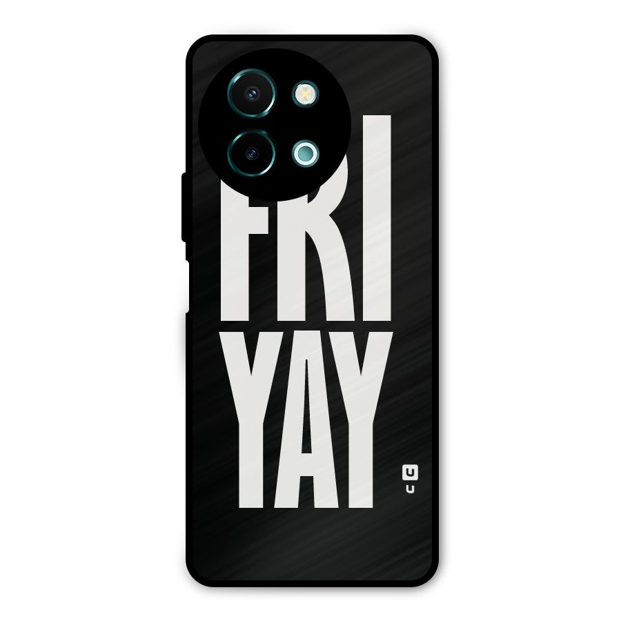 Fri Yay Metal Back Case for Vivo Y58