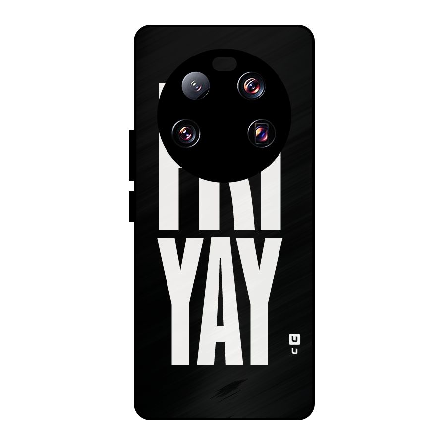 Fri Yay Metal Back Case for Xiaomi 13 Ultra