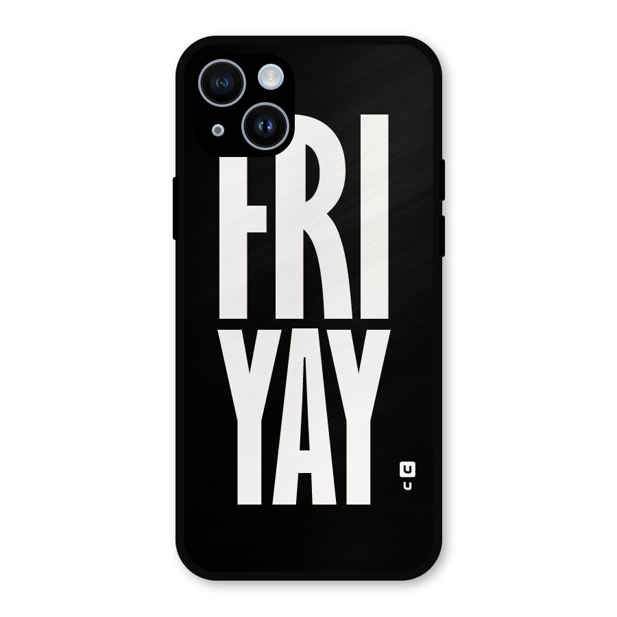 Fri Yay Metal Back Case for iPhone 14