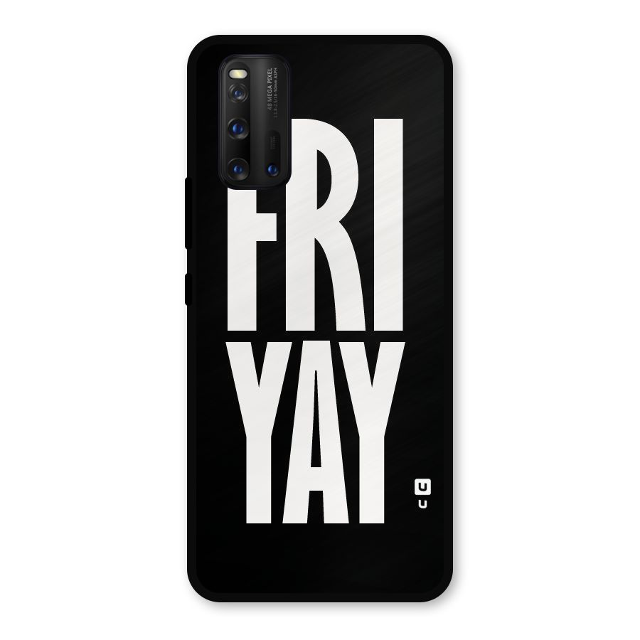 Fri Yay Metal Back Case for iQOO 3