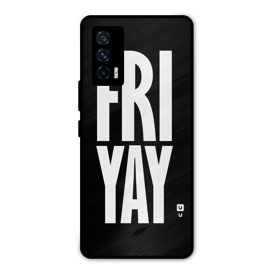 Fri Yay Metal Back Case for iQOO 7 5G