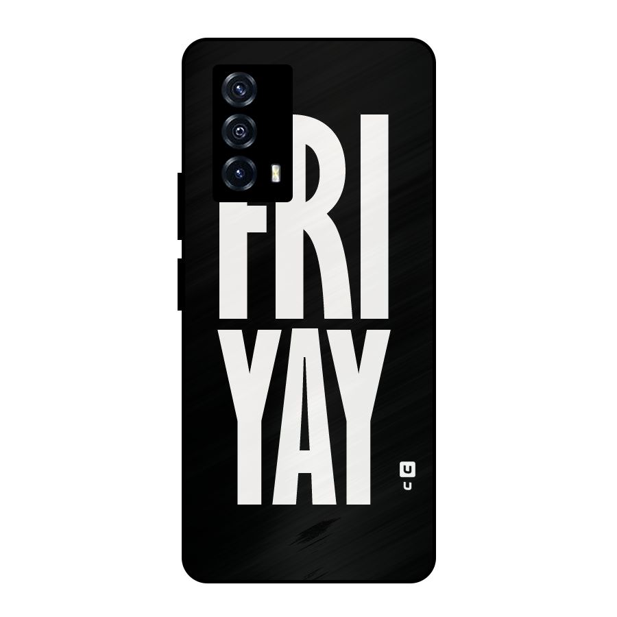 Fri Yay Metal Back Case for iQOO Z5