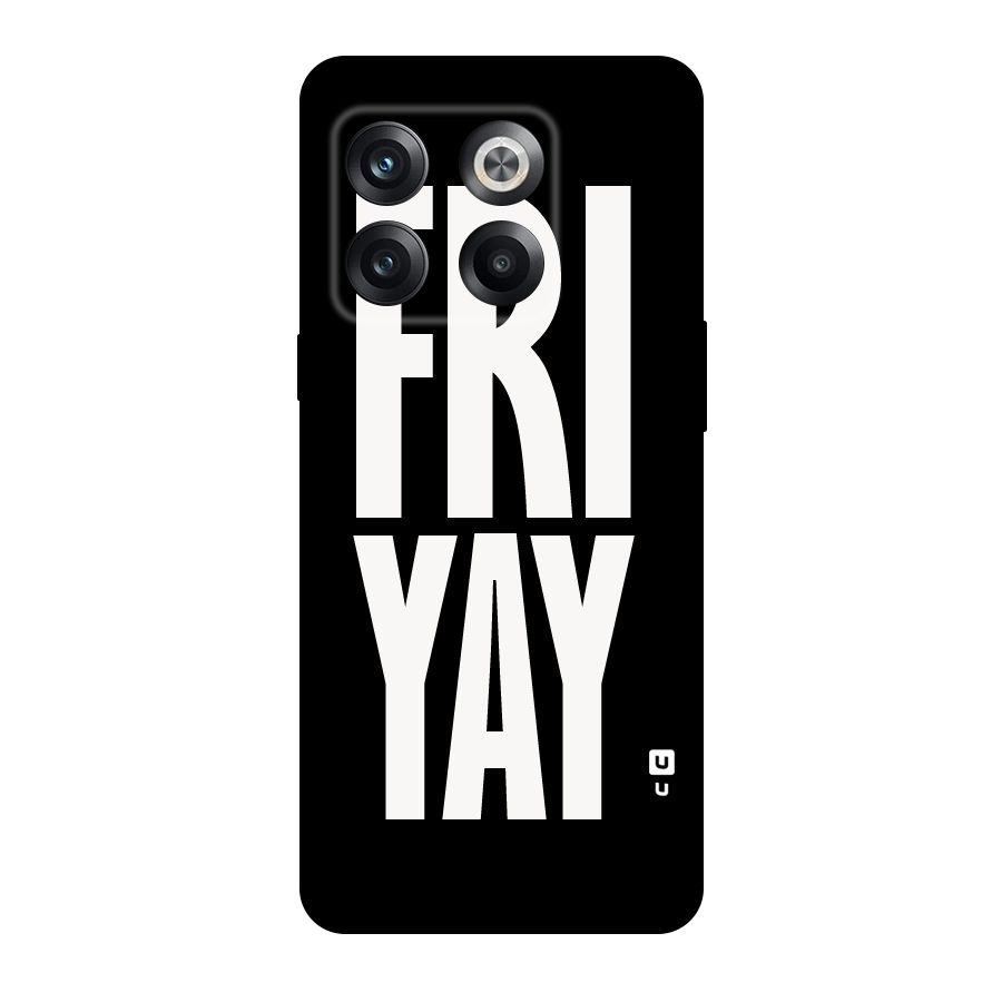 Fri Yay Original Polycarbonate Back Case for OnePlus 10T
