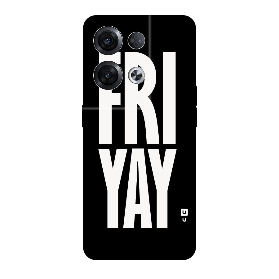 Fri Yay Original Polycarbonate Back Case for Oppo Reno8 Pro 5G