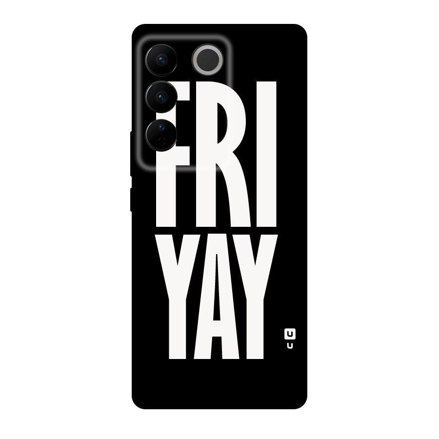 Fri Yay Original Polycarbonate Back Case for Vivo V27
