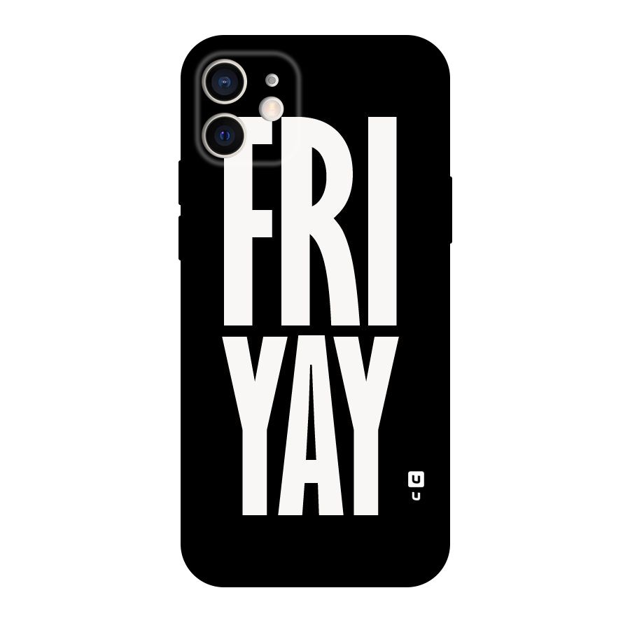 Fri Yay Original Polycarbonate Back Case for iPhone 12