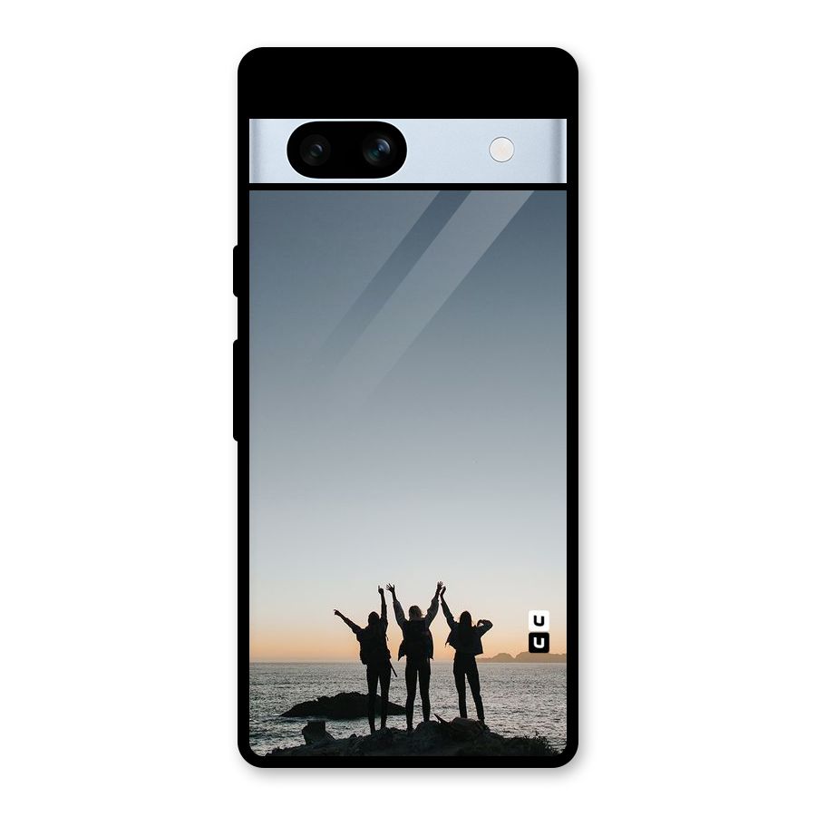 Friendship Glass Back Case for Google Pixel 7a