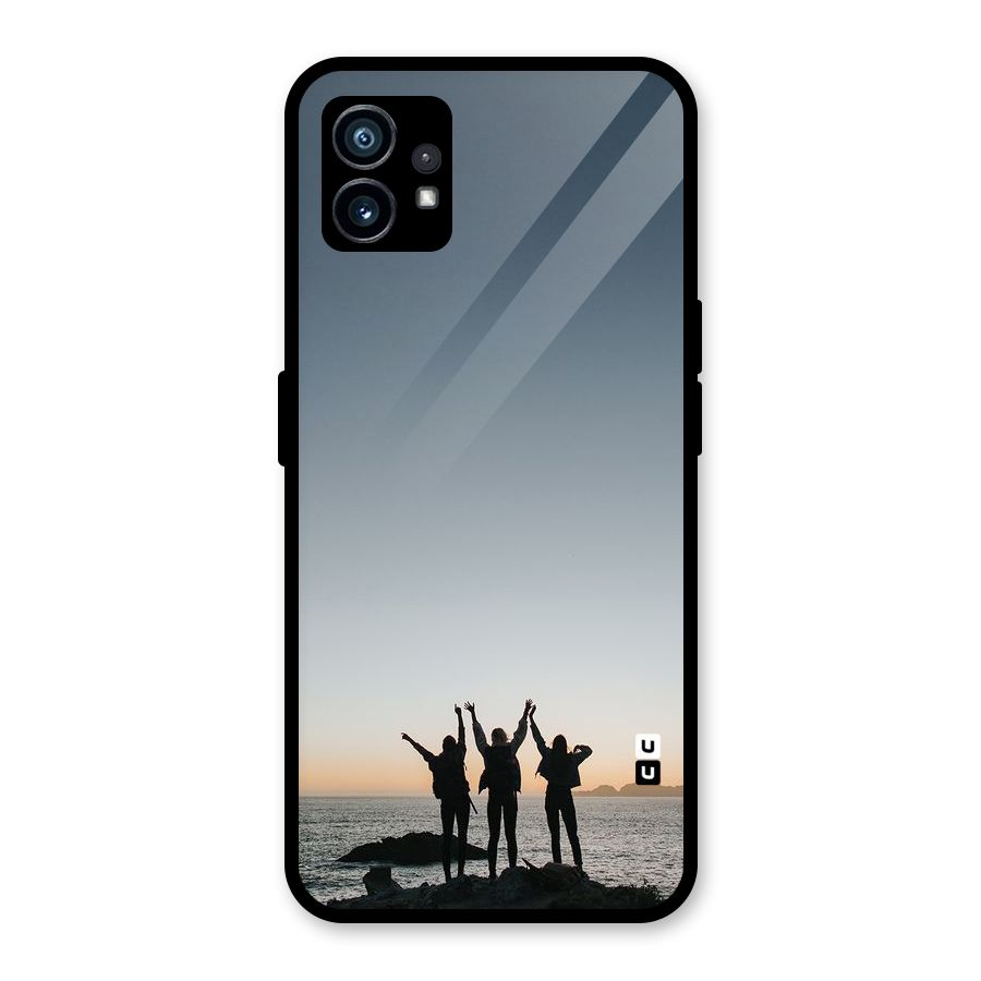 Friendship Glass Back Case for Nothing Phone 1