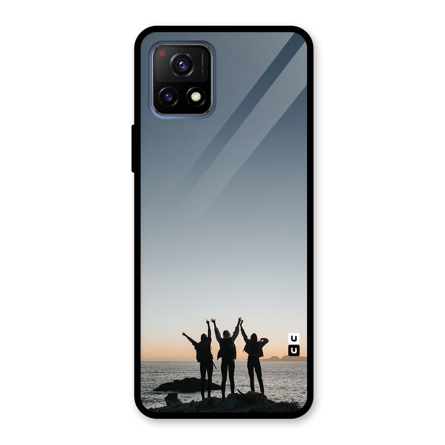 Friendship Glass Back Case for Vivo Y72 5G