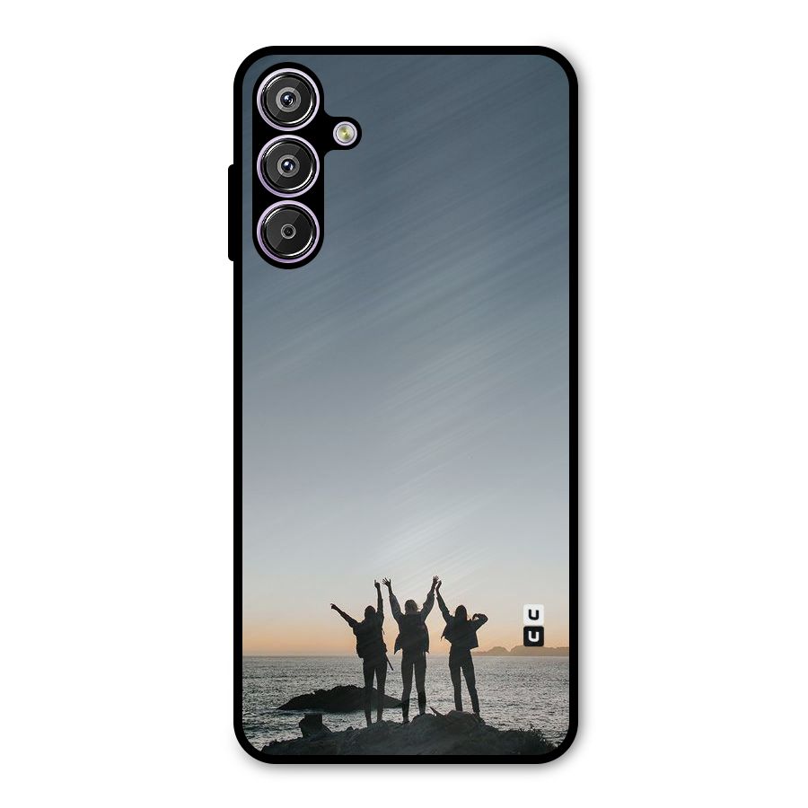 Friendship Metal Back Case for Galaxy F15