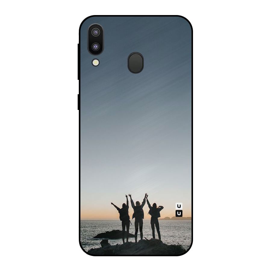 Friendship Metal Back Case for Galaxy M20
