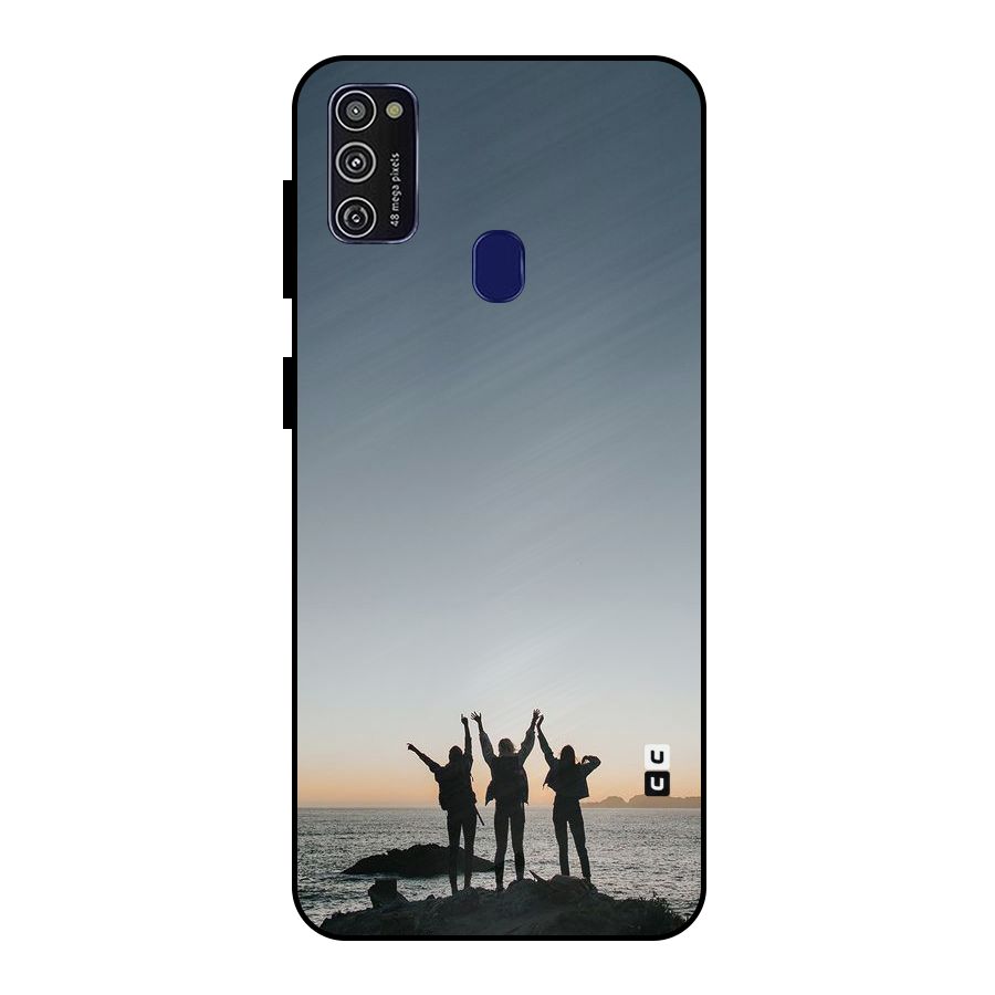 Friendship Metal Back Case for Galaxy M30s