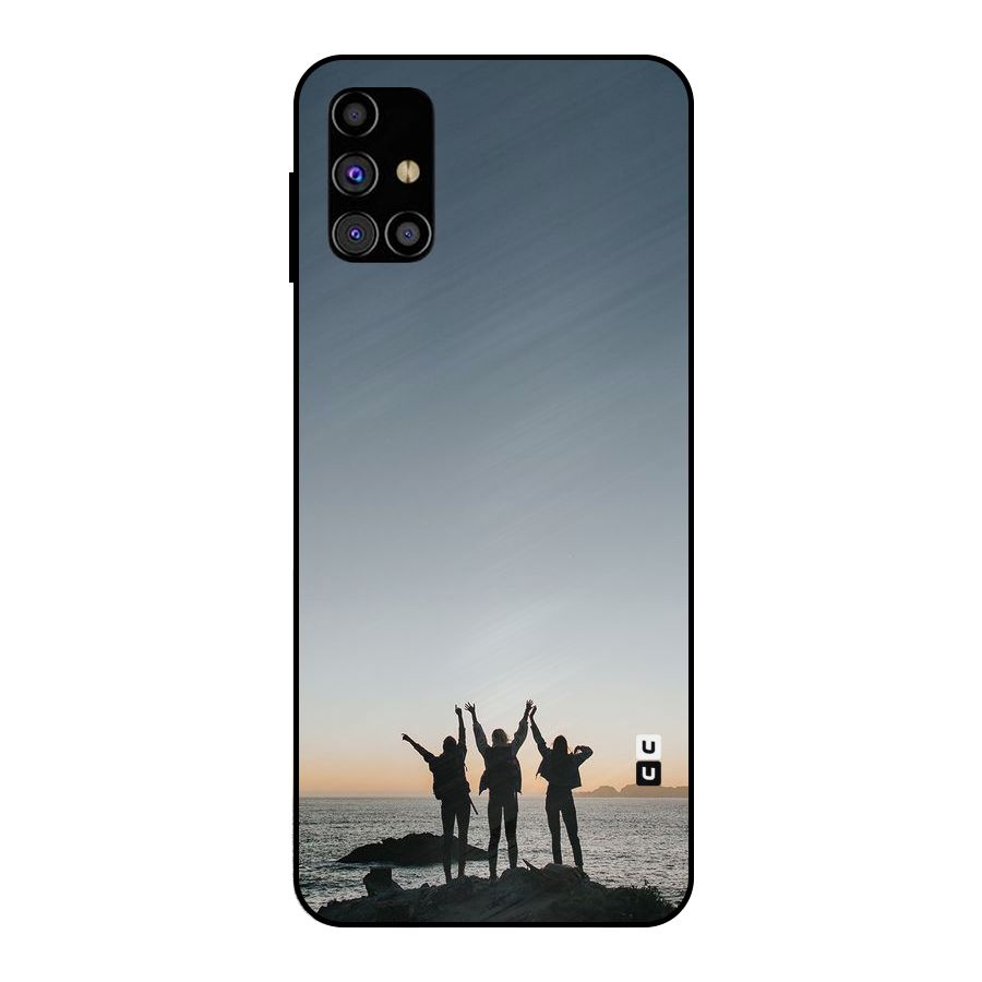 Friendship Metal Back Case for Galaxy M31s