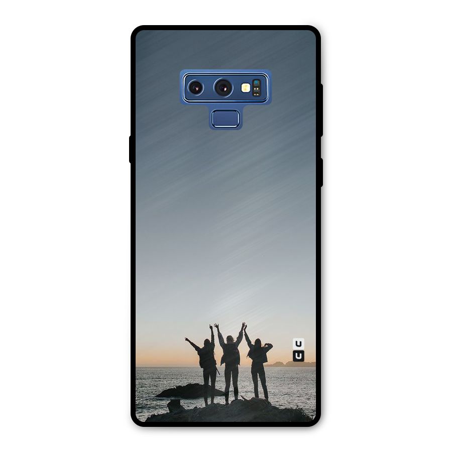 Friendship Metal Back Case for Galaxy Note 9