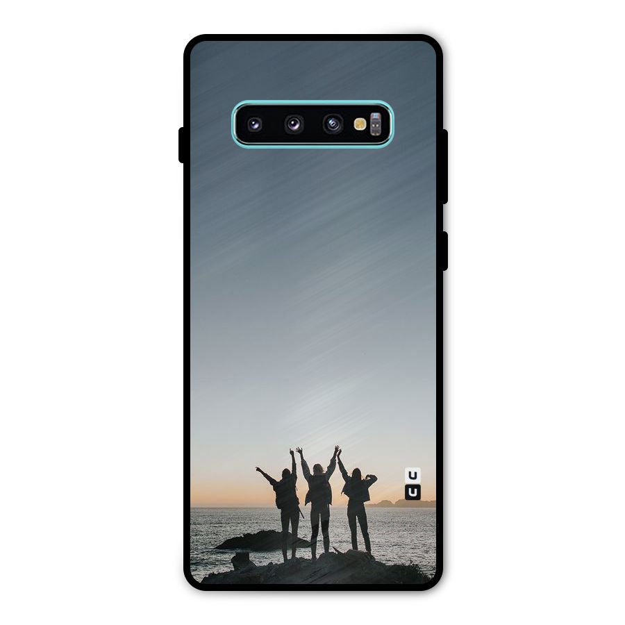 Friendship Metal Back Case for Galaxy S10 Plus