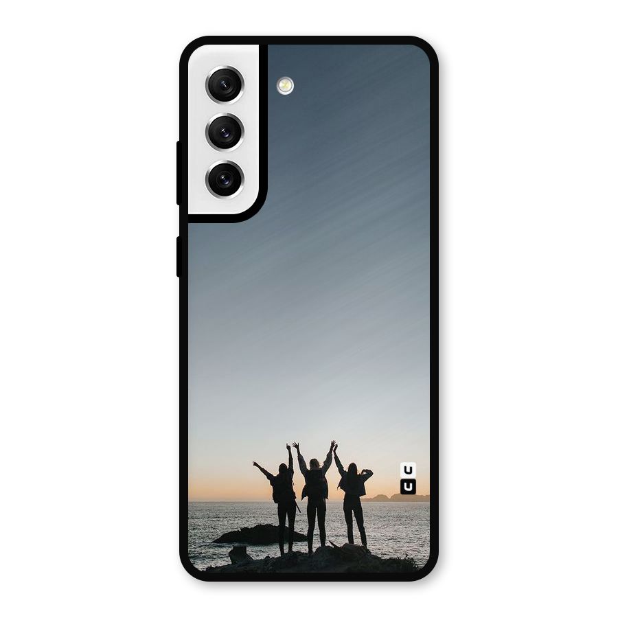 Friendship Metal Back Case for Galaxy S21 FE 5G